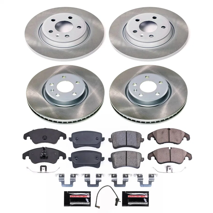 SEMI-COATED ROTOR KIT for Audi