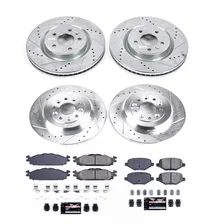 Front and Rear Z23 EVOLUTION BRAKE KIT for Lincoln MKT image 1