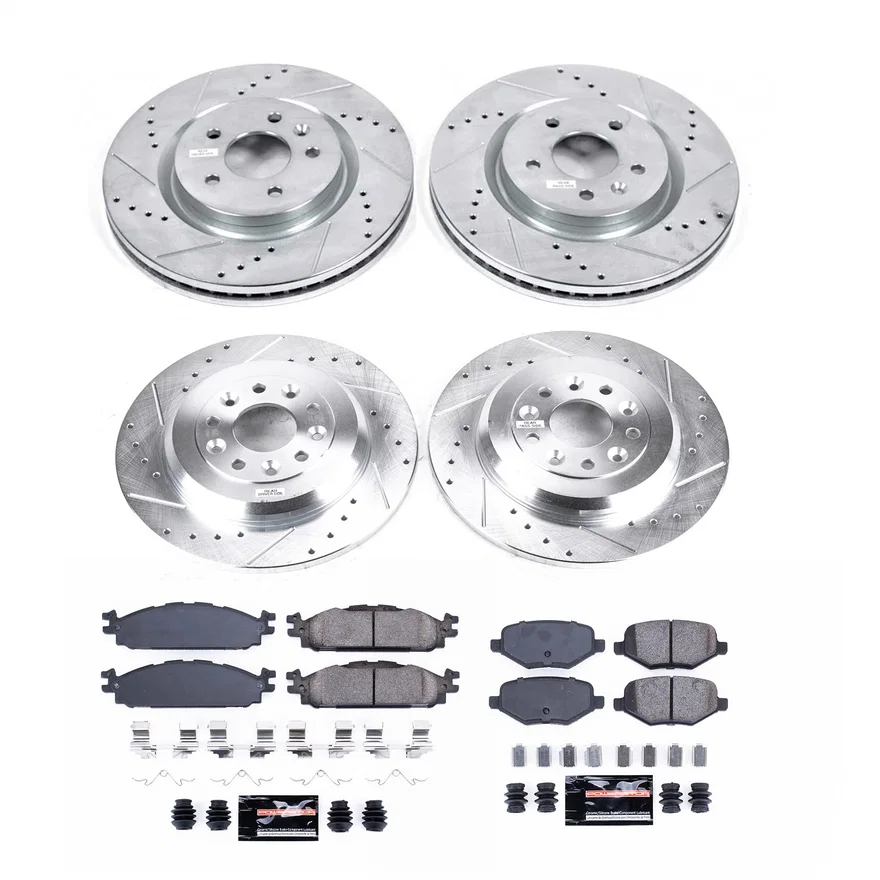 Front and Rear Z23 EVOLUTION BRAKE KIT for Lincoln MKT