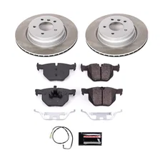 Rear SEMI-COATED ROTOR KIT for BMW image 1