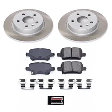 Rear SEMI-COATED ROTOR KIT for Chevrolet Cruze image 1