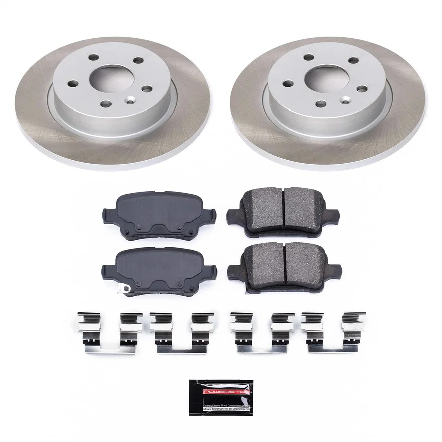 Rear SEMI-COATED ROTOR KIT for Chevrolet Cruze