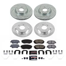 Front and Rear Z23 EVOLUTION BRAKE KIT for Kia Optima image 1