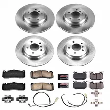 Front and Rear AUTOSPECIALTY BRAKE KIT for BMW 135i image 2
