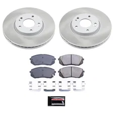 Front SEMI-COATED ROTOR KIT for Kia Sportage image 1