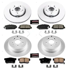 Front and Rear Z17 COATED BRAKE KIT for Acura RDX image 2