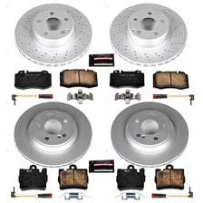 Front and Rear Z23 COATED BRAKE KIT for Mercedes-Benz S500 image 2