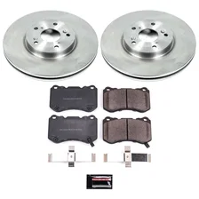 Front AUTOSPECIALTY BRAKE KIT for Acura TL image 2