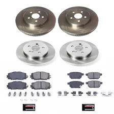 Front and Rear AUTOSPECIALTY BRAKE KIT for Toyota Prius Prime image 2