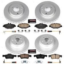 Front and Rear Z23 COATED BRAKE KIT for Mercedes-Benz E350 image 2