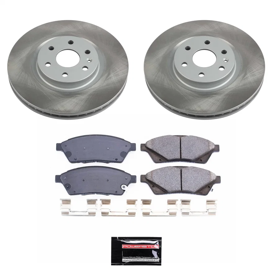 Front SEMI-COATED ROTOR KIT