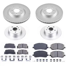 Front and Rear Z17 COATED BRAKE KIT for Toyota Highlander image 2