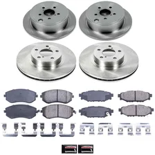Front and Rear AUTOSPECIALTY BRAKE KIT for Subaru Impreza image 2