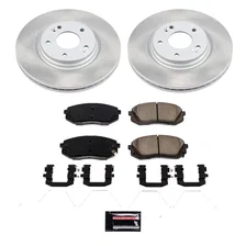 Front SEMI-COATED ROTOR KIT image 1