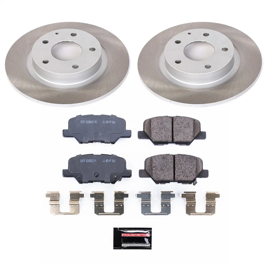 Rear SEMI-COATED ROTOR KIT for Mazda 6