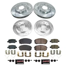 Front and Rear Z23 EVOLUTION BRAKE KIT for Hyundai Elantra image 1