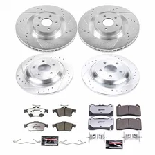Front and Rear Z26 STREET BRAKE KIT for Ford Focus image 2