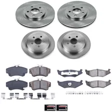 Front and Rear AUTOSPECIALTY BRAKE KIT for Chrysler PT Cruiser image 2
