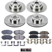 Front and Rear AUTOSPECIALTY BRAKE KIT for Subaru image 2