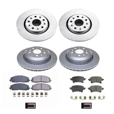 Front and Rear Z17 COATED BRAKE KIT for Jeep image 2