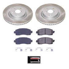Front SEMI-COATED ROTOR KIT for Subaru image 1
