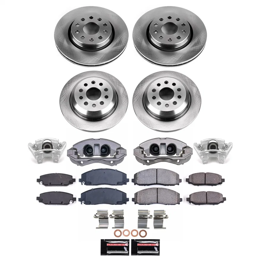 Front and Rear AUTOSPECIALTY KIT W/CALS for Jeep Wrangler