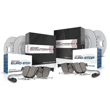 Front and Rear EUROSTOP BRAKE KIT for BMW 328xi image 1