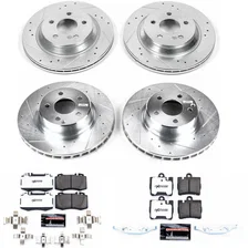 Front and Rear Z26 STREET BRAKE KIT for Mercedes-Benz S500 image 2
