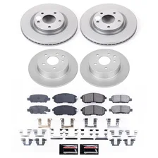 Front and Rear Z17 COATED BRAKE KIT for Nissan Juke image 1