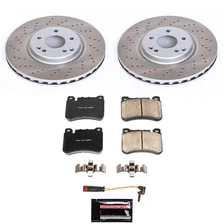 Front SEMI-COATED ROTOR KIT for Mercedes-Benz image 1