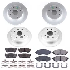 Front and Rear Z17 COATED BRAKE KIT for Suzuki image 2
