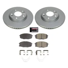 Front Z17 COATED BRAKE KIT for Kia Forte image 1
