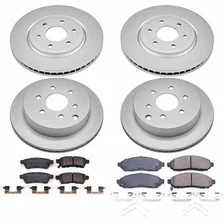 Front and Rear Z17 COATED BRAKE KIT for Nissan Frontier image 2