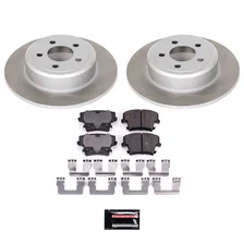 Rear SEMI-COATED ROTOR KIT image 1