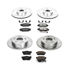 Front and Rear Z23 EVOLUTION BRAKE KIT for Honda Civic image 2