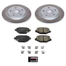 Rear SEMI-COATED ROTOR KIT image 1