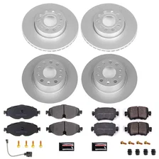 Front and Rear Z23 COATED BRAKE KIT for Volkswagen image 2