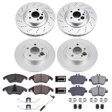 Front and Rear Z23 COATED BRAKE KIT for Mercedes-Benz image 2