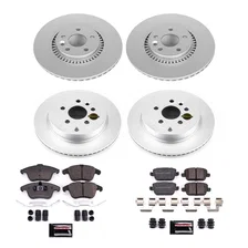 Front and Rear Z23 COATED BRAKE KIT for Land Rover LR2 image 2