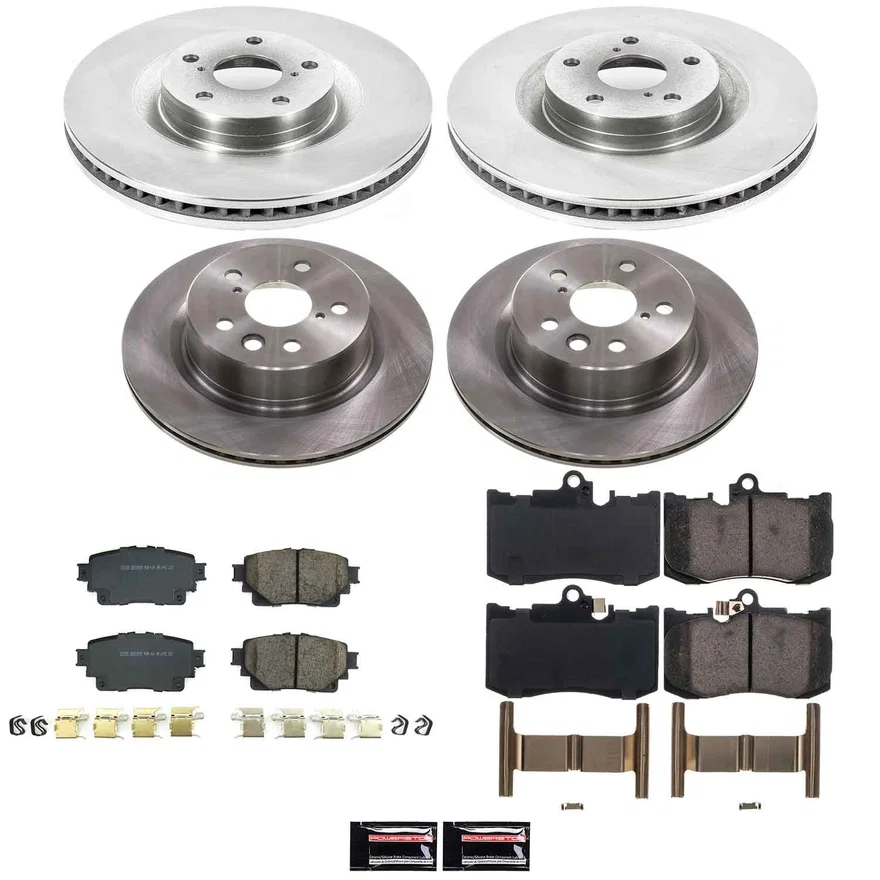 Front and Rear AUTOSPECIALTY BRAKE KIT for Lexus