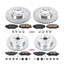 Front and Rear Z23 EVOLUTION BRAKE KIT for Lexus IS250 image 2