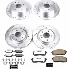 Front and Rear Z26 STREET BRAKE KIT for Nissan Altima image 2