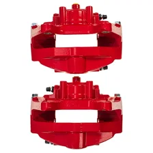 Rear RED CALIPER PAIR W/O BRKT image 5