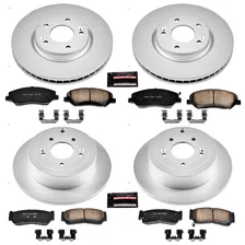 Front and Rear Z17 COATED BRAKE KIT for Hyundai Santa Fe image 2