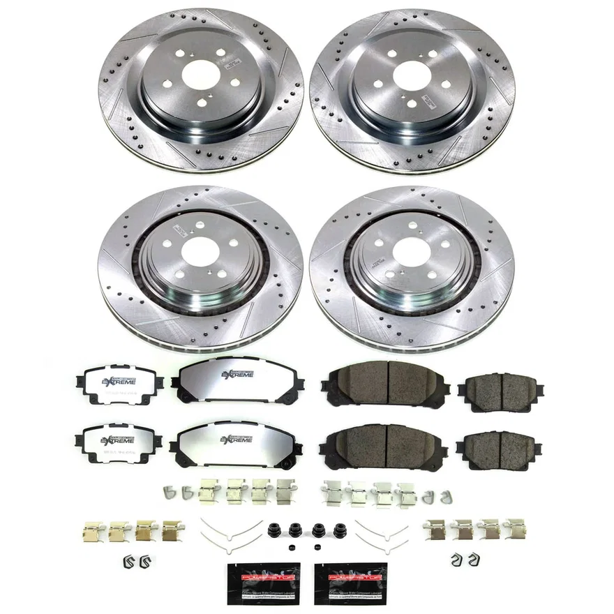 Front and Rear Z36 TRUCK/TOW BRAKE KIT for Toyota Highlander