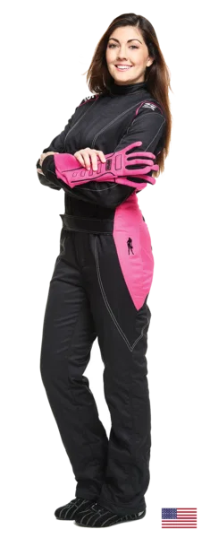 Vixen II Ladies X-Large Black/Pink