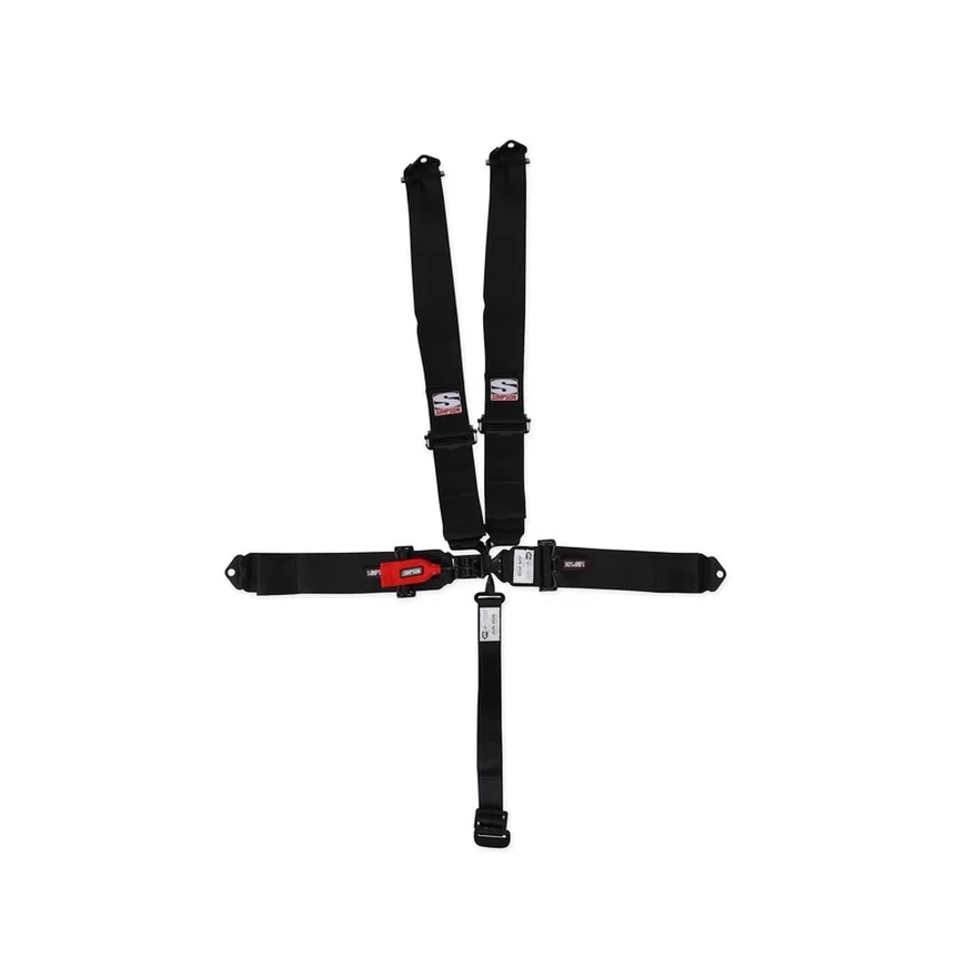 Racing 1B33NIKX 5-Point Harness Latch/Link - SFI 16.1 - 3-Inch - Black
