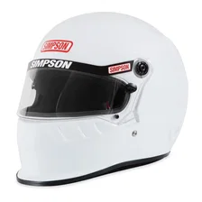 Racing SD1 Helmet - L - White image 1