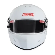 Racing   7870011 SA2020 Devil Ray 3.0 Racing Helmet - White - Small image 2