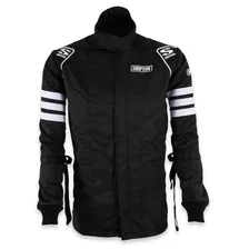 Classic SFI 5 Jacket w/ Arm Restraint - Black image 1
